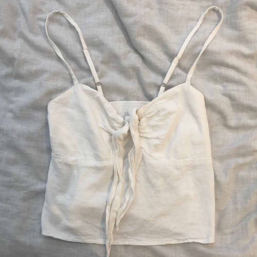 Brandy Melville white tank top